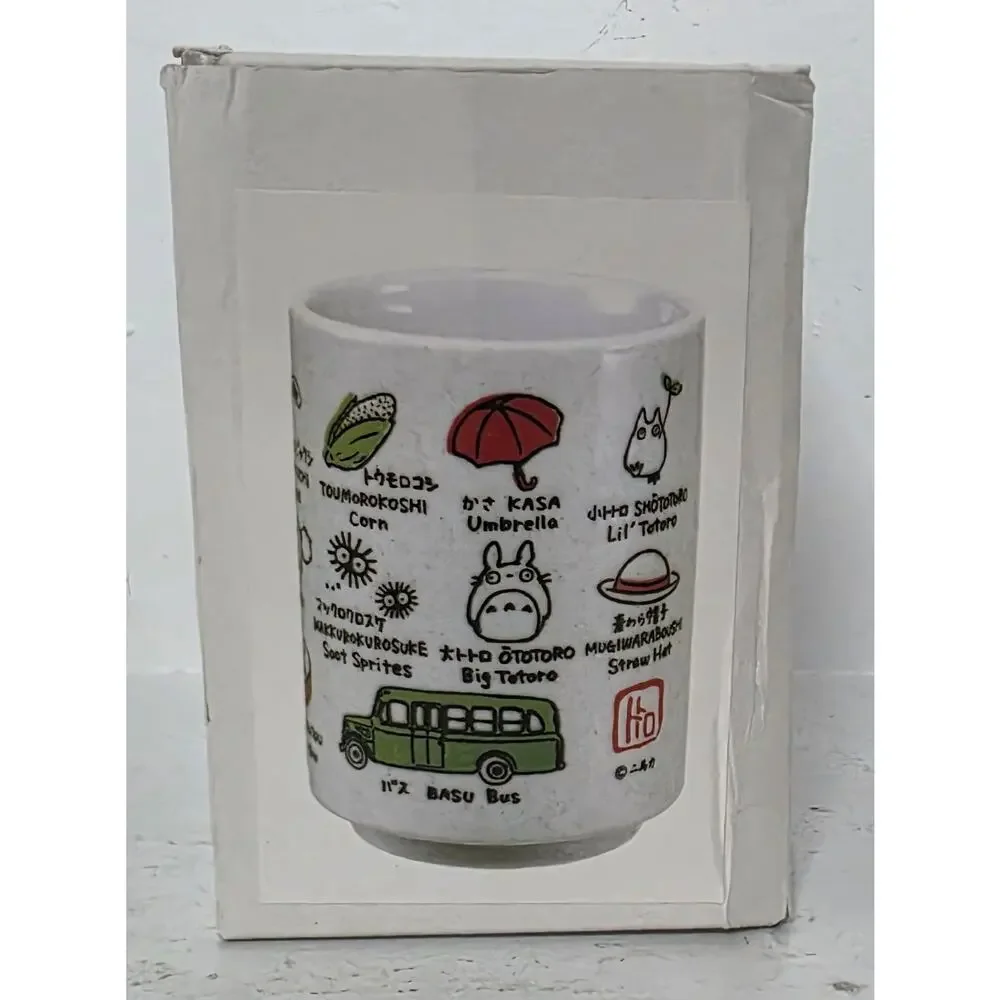 Studio Ghibli Totoro Stoneware Mug Benelic Japan w/ Box 4